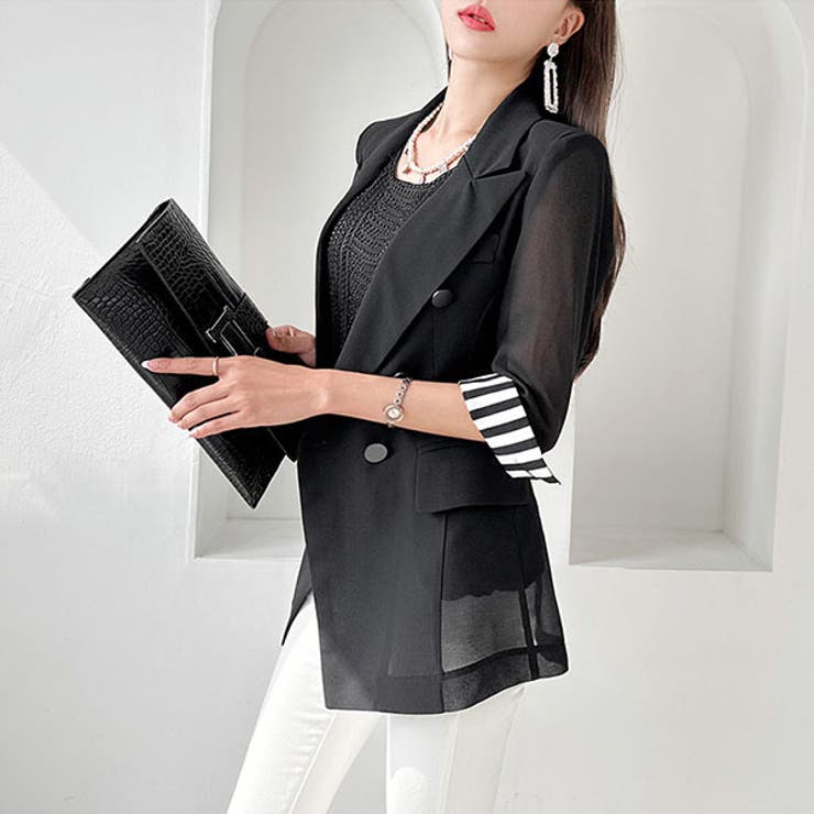 ジャケット レディース 五分袖 | KawaiCat | 詳細画像13 