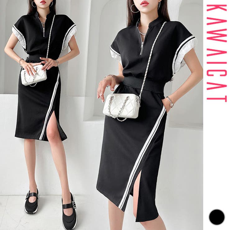 ワンピース レディース 膝丈 | KawaiCat | 詳細画像1 