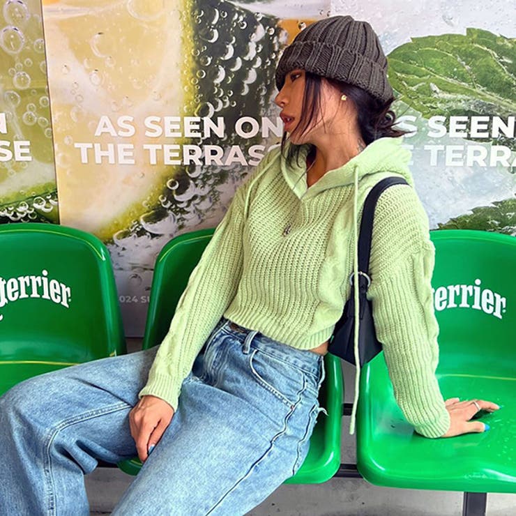 パーカー ニット レディース | KawaiCat | 詳細画像3 