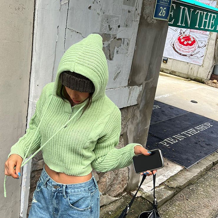 パーカー ニット レディース | KawaiCat | 詳細画像5 