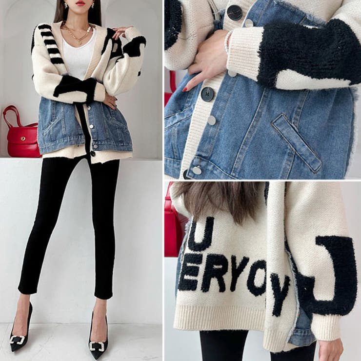 カーディガン レディース デニム | KawaiCat | 詳細画像3 