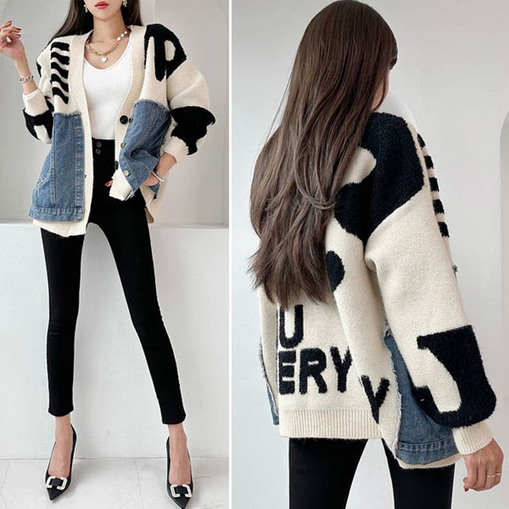 カーディガン レディース デニム | KawaiCat | 詳細画像4 