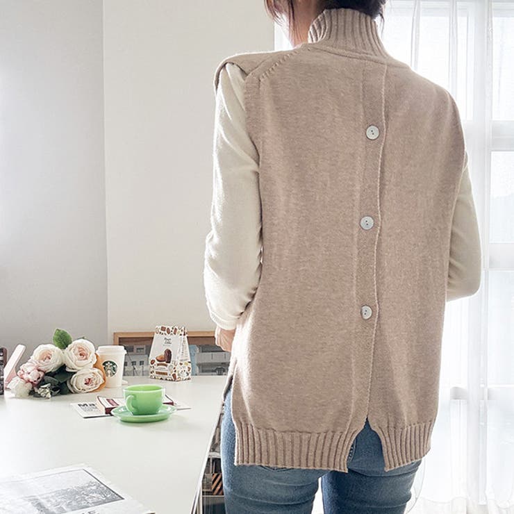 ベスト レディース ニット | KawaiCat | 詳細画像12 