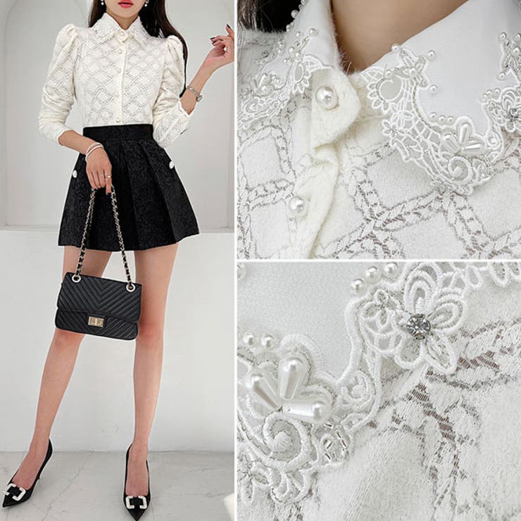 ブラウス レディース 長袖 | KawaiCat | 詳細画像3 