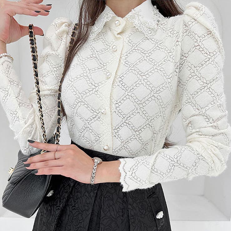 ブラウス レディース 長袖 | KawaiCat | 詳細画像6 