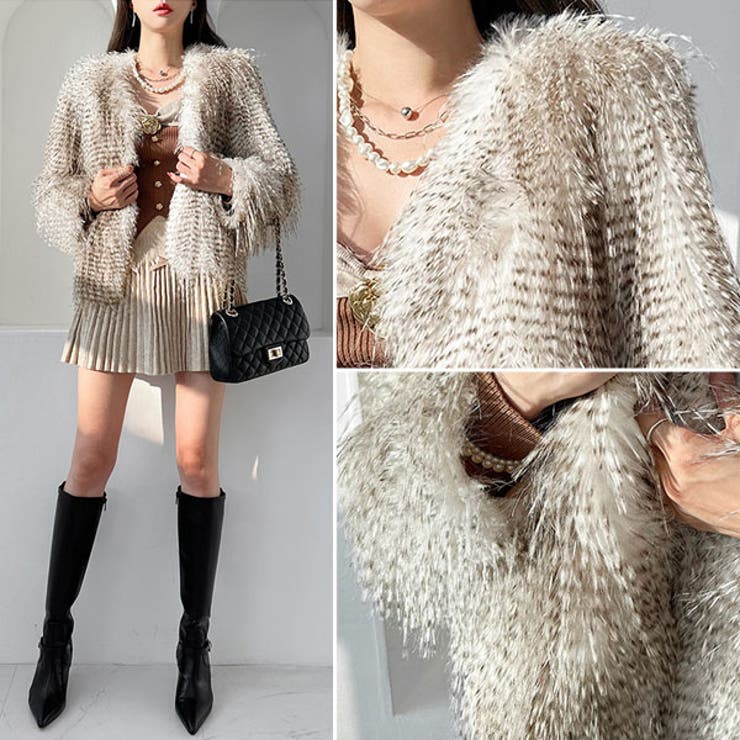 ジャケット レディース フェイクファー | KawaiCat | 詳細画像2 