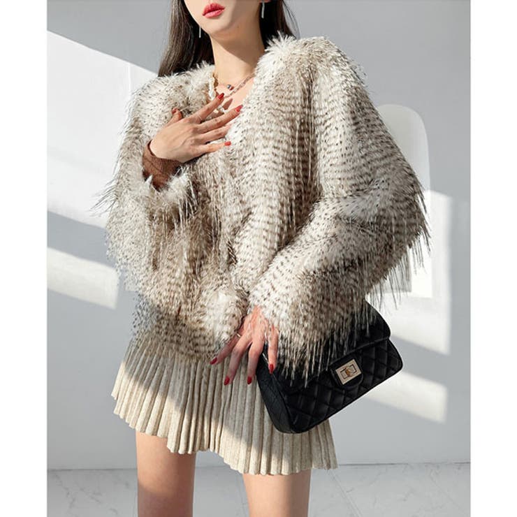 ジャケット レディース フェイクファー | KawaiCat | 詳細画像4 