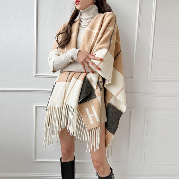 ショール ポンチョ ケープ | KawaiCat | 詳細画像3 