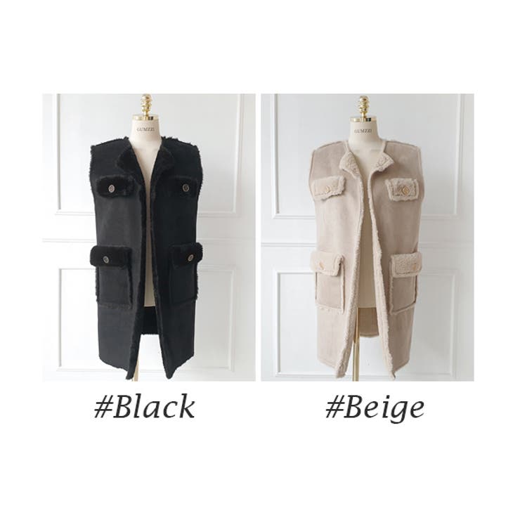 ベスト レディース ムートン風 | KawaiCat | 詳細画像2 