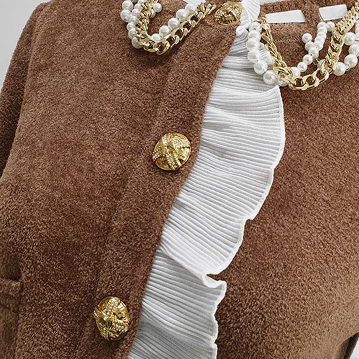 カーディガン レディース フリル | KawaiCat | 詳細画像15 