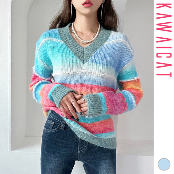 ニット レディース ニットソー | KawaiCat | 詳細画像1 