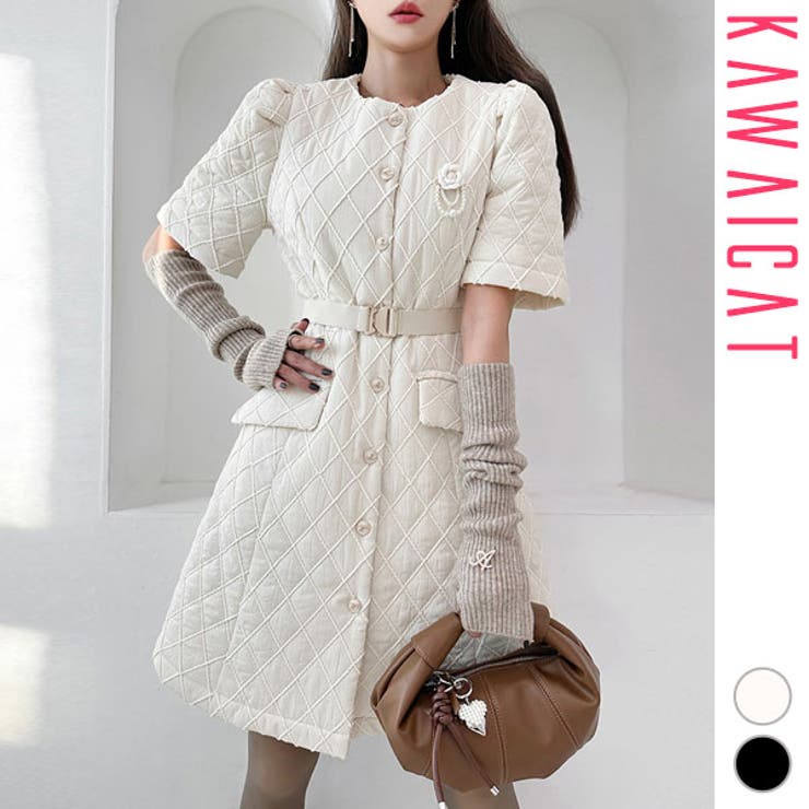 ワンピース レディース キルティング生地 | KawaiCat | 詳細画像1 