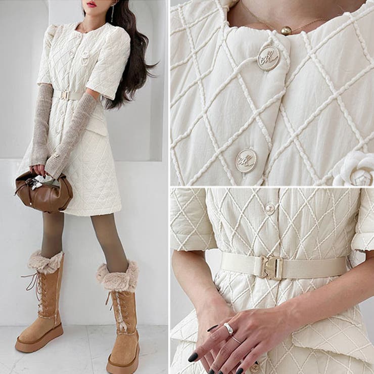 ワンピース レディース キルティング生地 | KawaiCat | 詳細画像3 