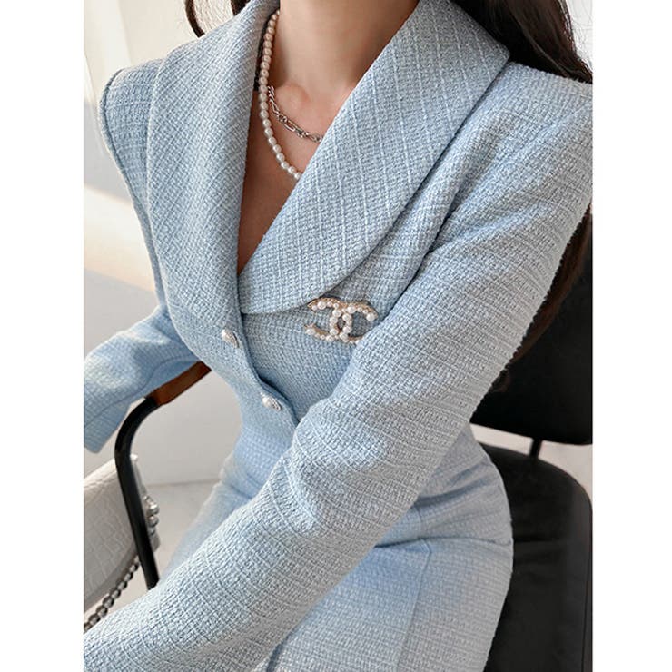 ワンピース レディース ツイード | KawaiCat | 詳細画像9 