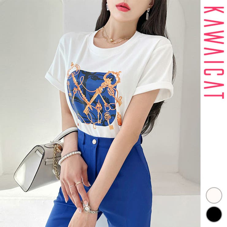 Tシャツ レディース トップス | KawaiCat | 詳細画像1 