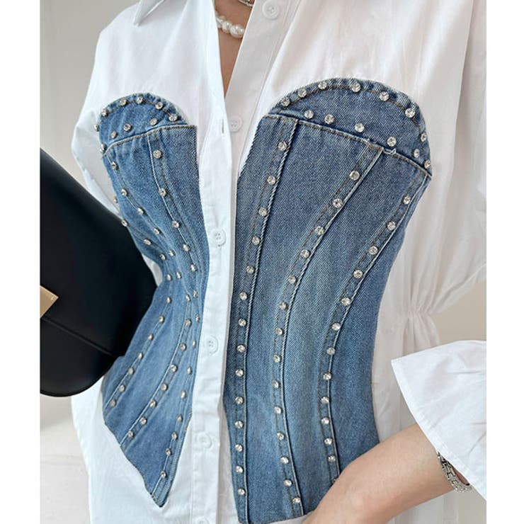 シャツ レディース デニム | KawaiCat | 詳細画像6 