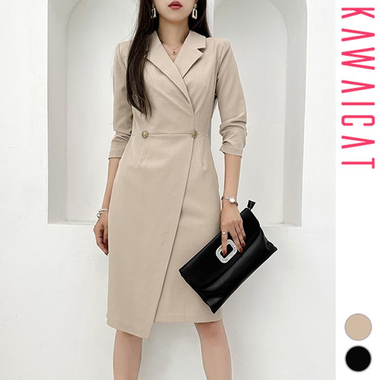 ワンピース レディース 七分袖 | KawaiCat | 詳細画像1 