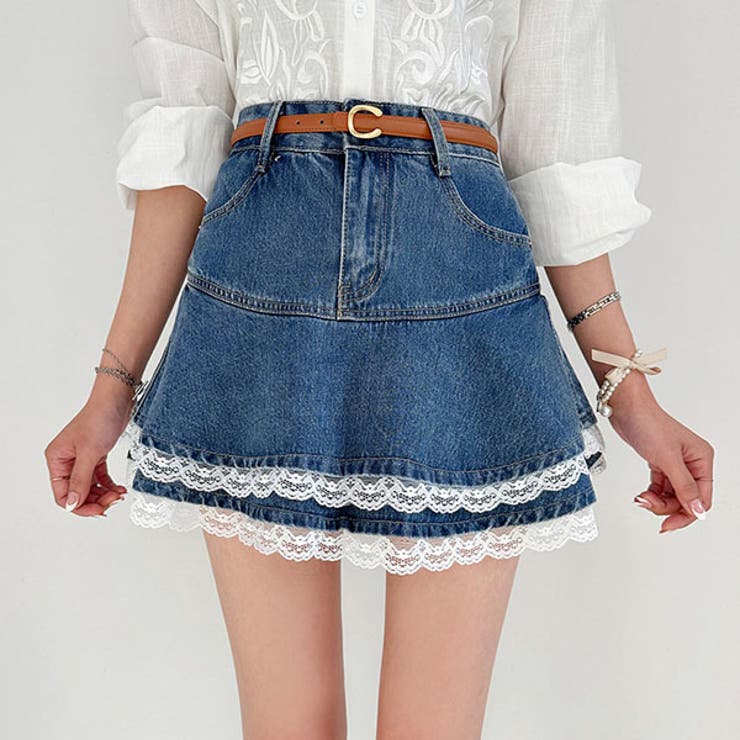 スカート デニム レディース | KawaiCat | 詳細画像6 