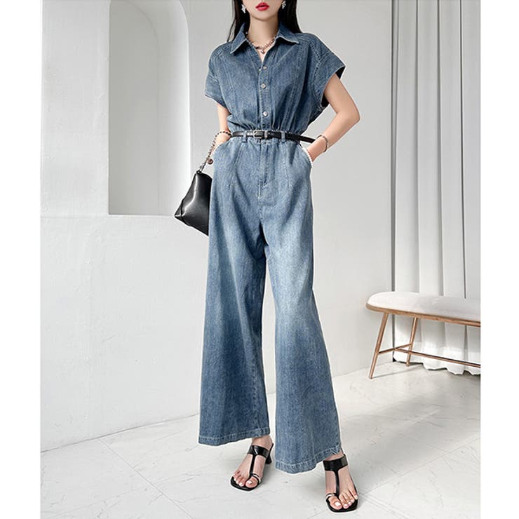 オールインワン レディース デニム | KawaiCat | 詳細画像7 