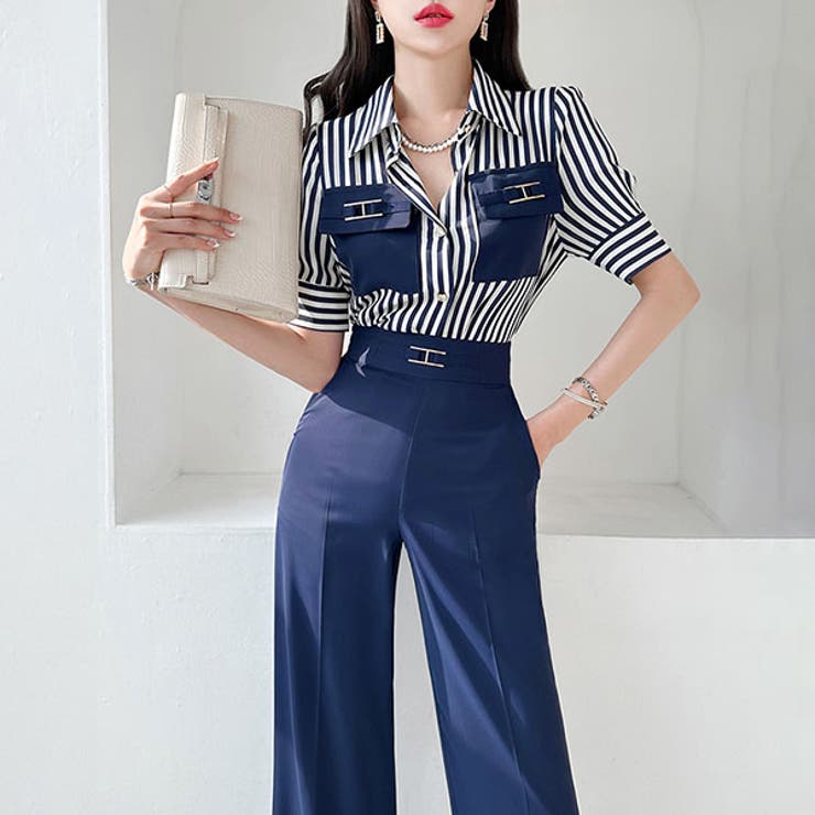 セットアップ レディース ストライプ | KawaiCat | 詳細画像3 