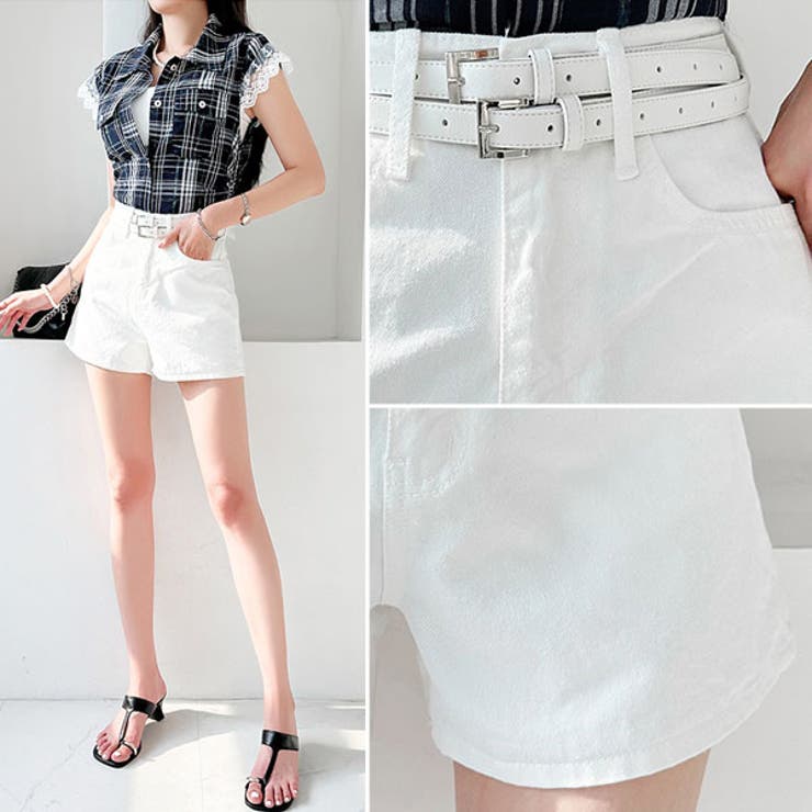 ショートパンツ レディース コットン | KawaiCat | 詳細画像3 