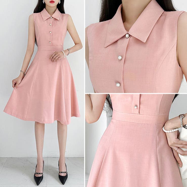 ワンピース レディース ノースリーブ | KawaiCat | 詳細画像3 