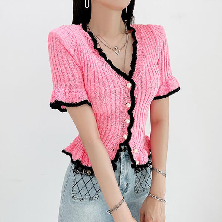 カーディガン レディース 半袖 | KawaiCat | 詳細画像5 