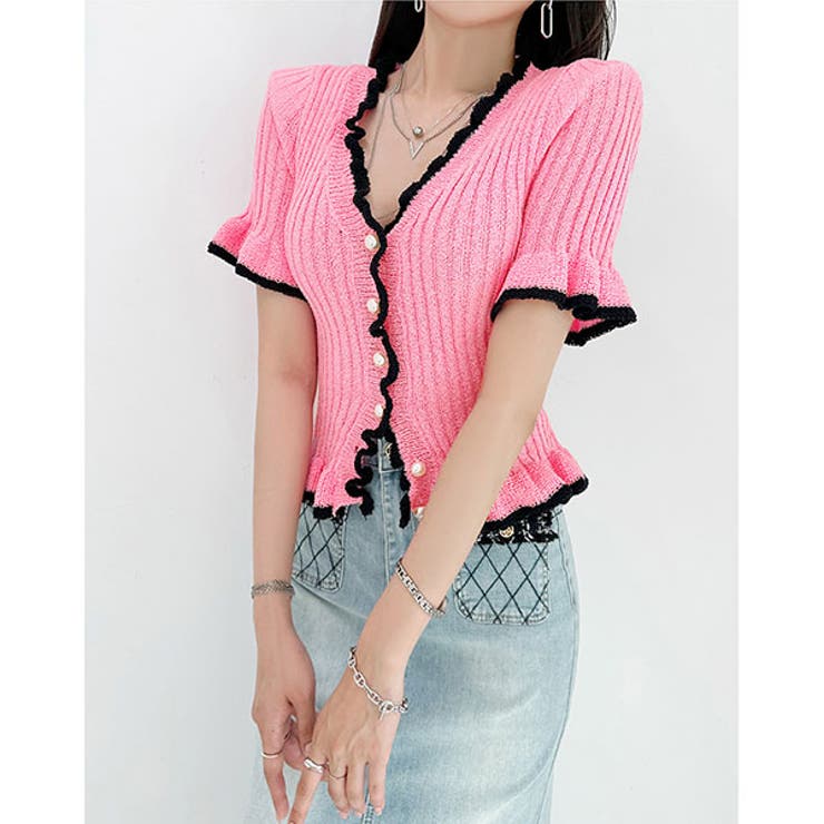 カーディガン レディース 半袖 | KawaiCat | 詳細画像7 