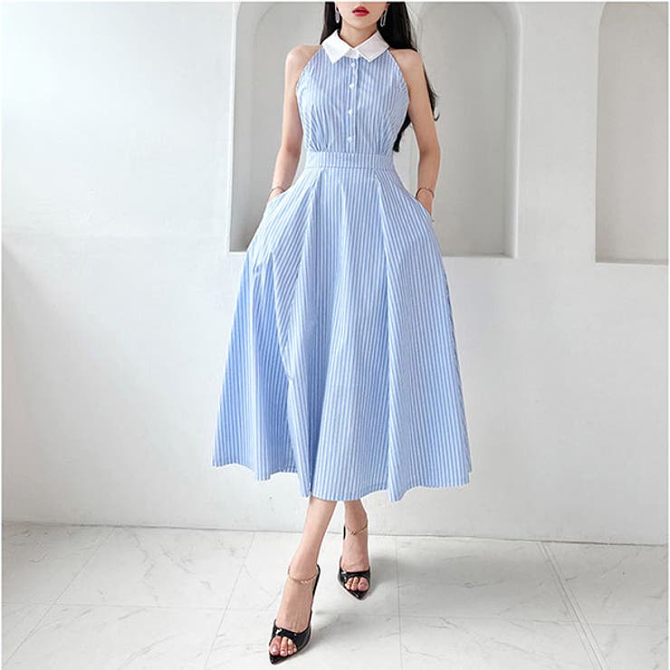 ワンピース レディース ストライプ | KawaiCat | 詳細画像6 