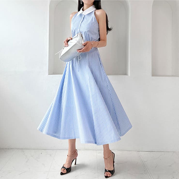 ワンピース レディース ストライプ | KawaiCat | 詳細画像7 