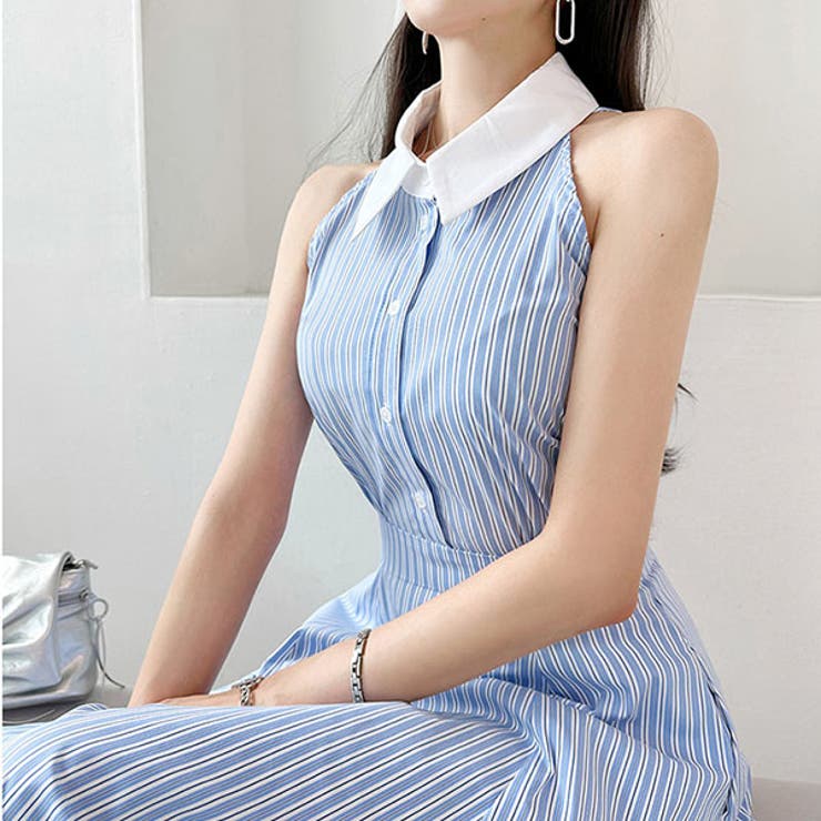 ワンピース レディース ストライプ | KawaiCat | 詳細画像11 