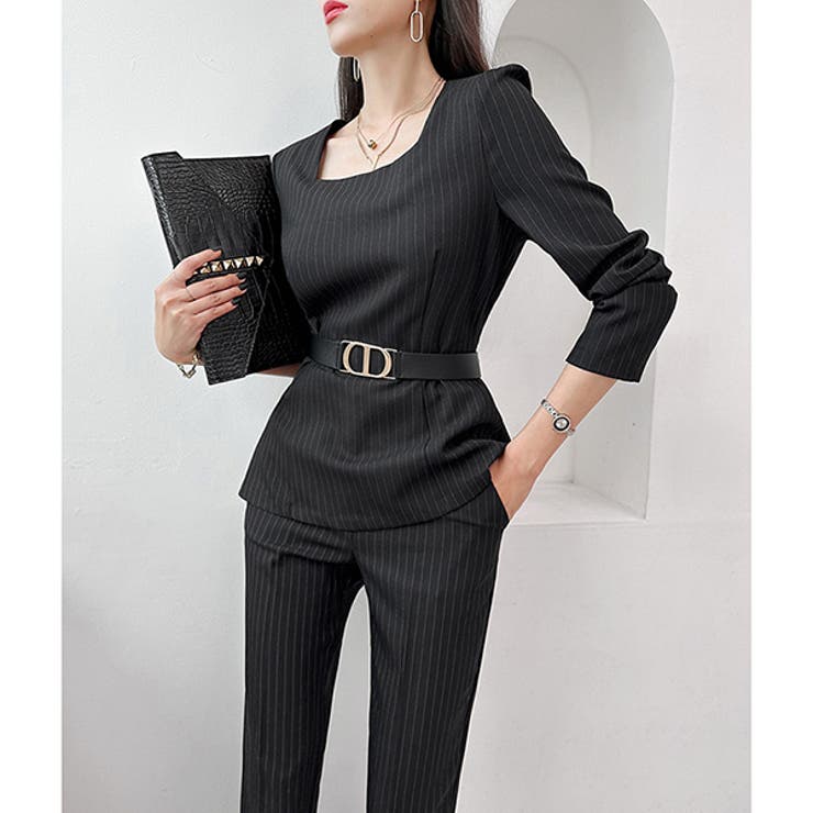 セットアップ レディース ストライプ | KawaiCat | 詳細画像6 