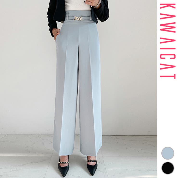 パンツ レディース ベルトセット | KawaiCat | 詳細画像1 