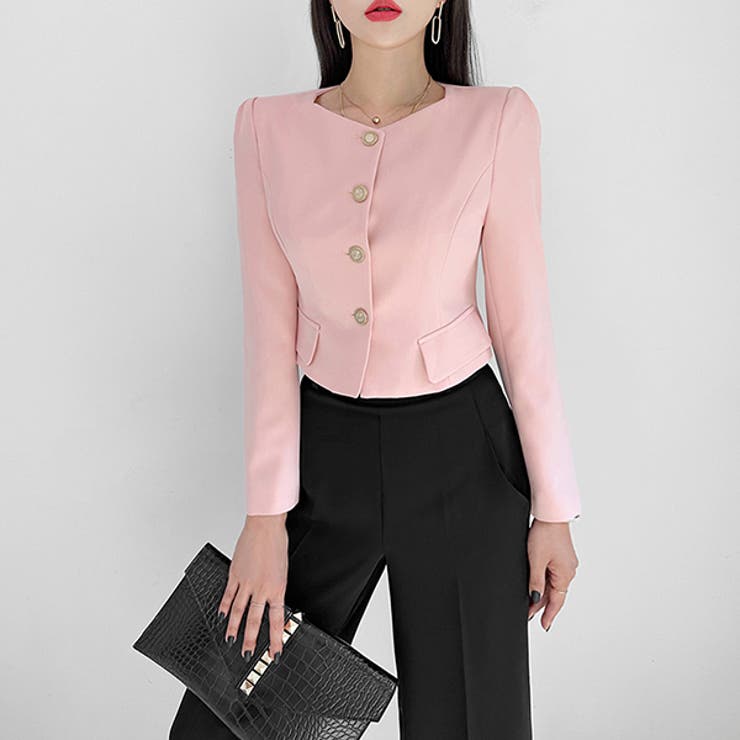 ジャケット レディース ノーカラー | KawaiCat | 詳細画像5 