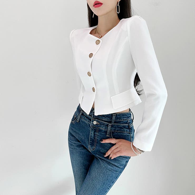 ジャケット レディース ノーカラー | KawaiCat | 詳細画像14 