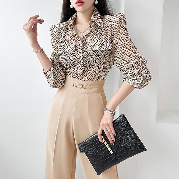 ブラウス レディース 長袖 | KawaiCat | 詳細画像6 