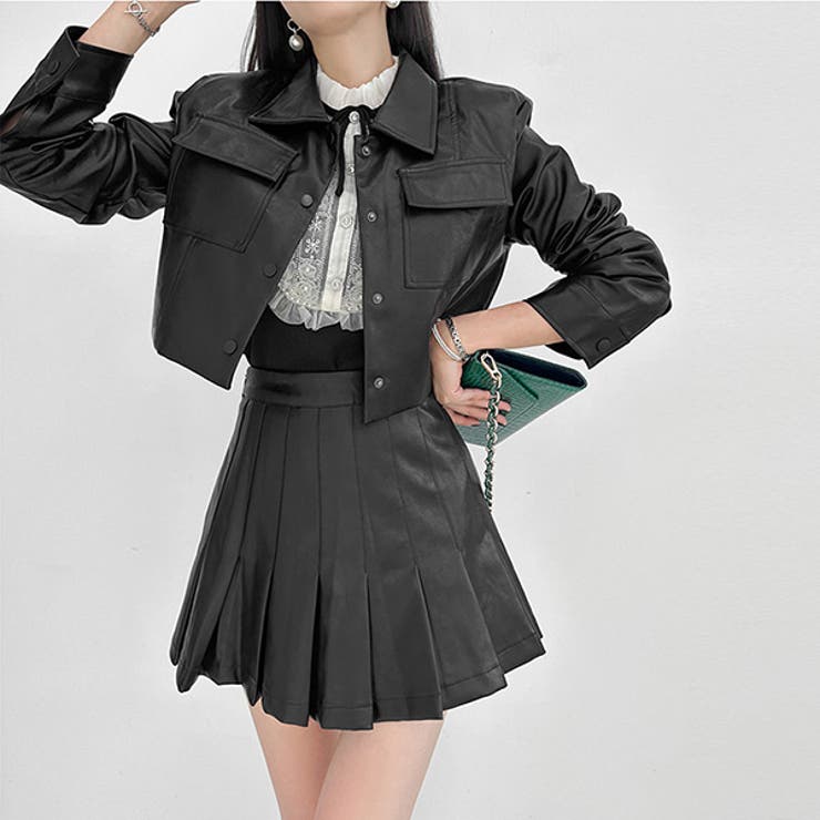 セットアップ レディース レザー | KawaiCat | 詳細画像3 