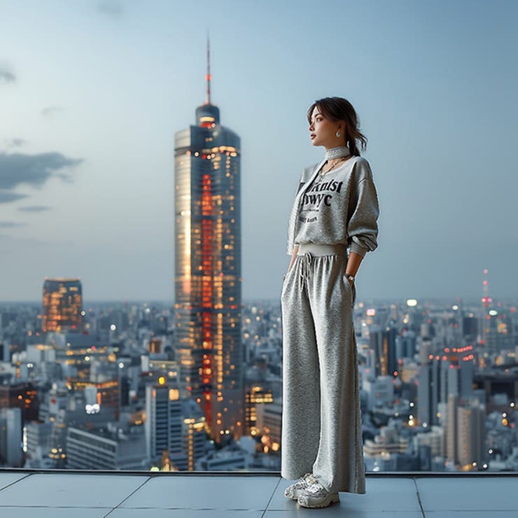 セットアップ スウェット レディース | KawaiCat | 詳細画像2 