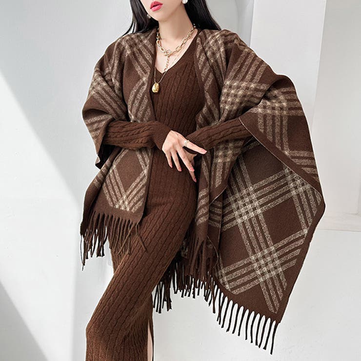 ショール ポンチョ ケープ | KawaiCat | 詳細画像3 