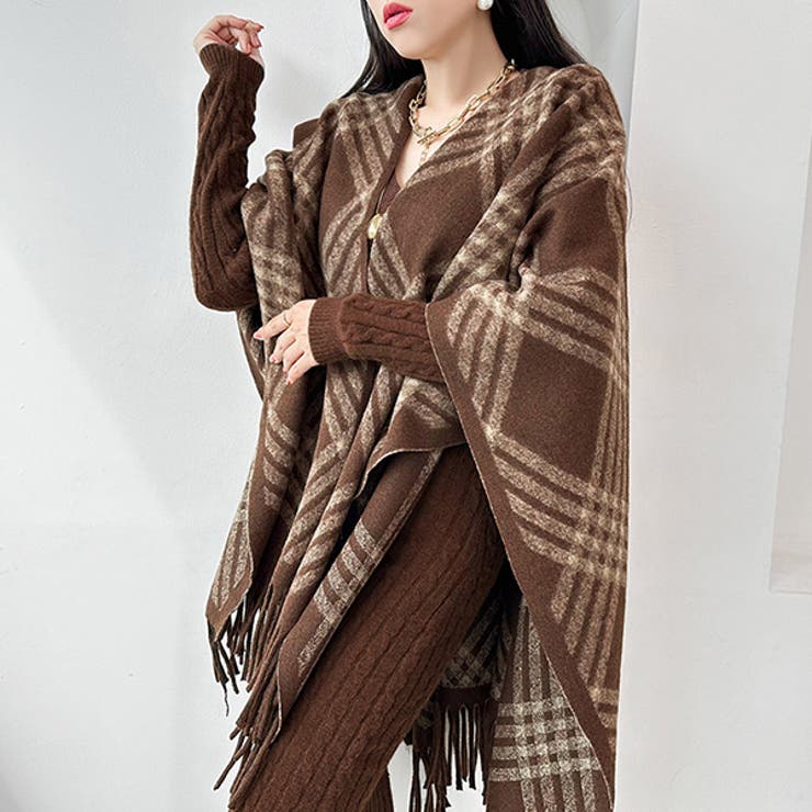 ショール ポンチョ ケープ | KawaiCat | 詳細画像4 