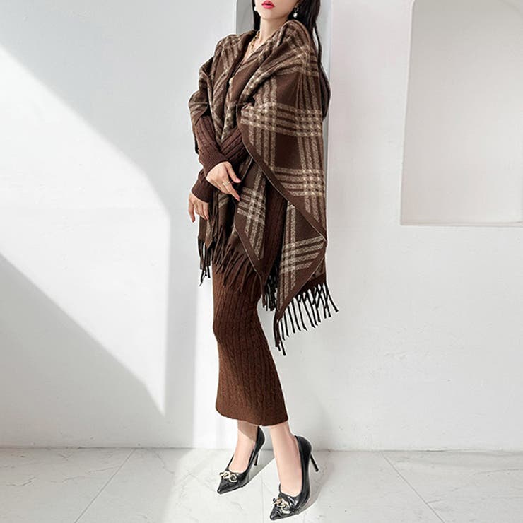 ショール ポンチョ ケープ | KawaiCat | 詳細画像6 