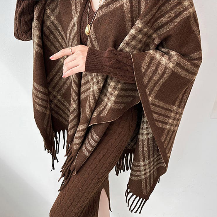 ショール ポンチョ ケープ | KawaiCat | 詳細画像7 