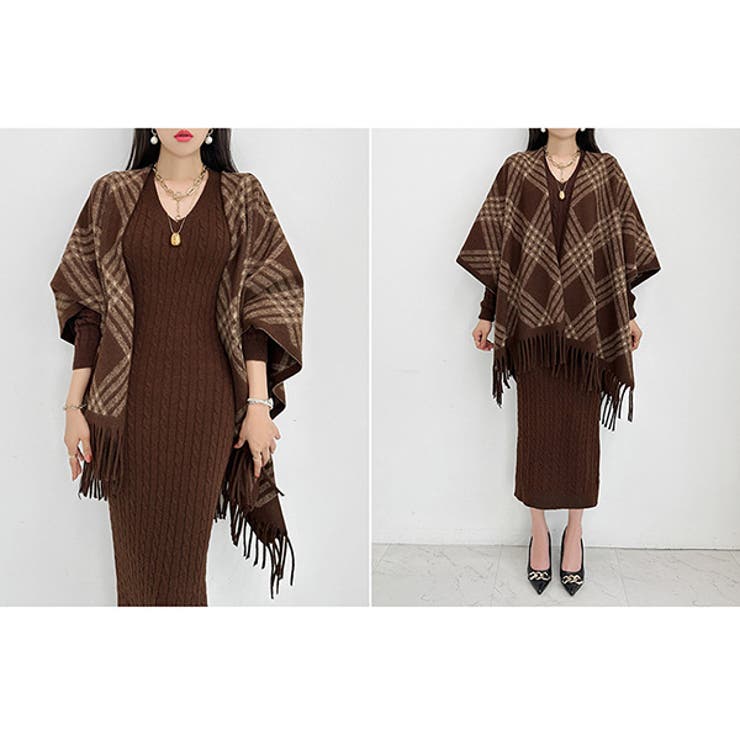 ショール ポンチョ ケープ | KawaiCat | 詳細画像8 