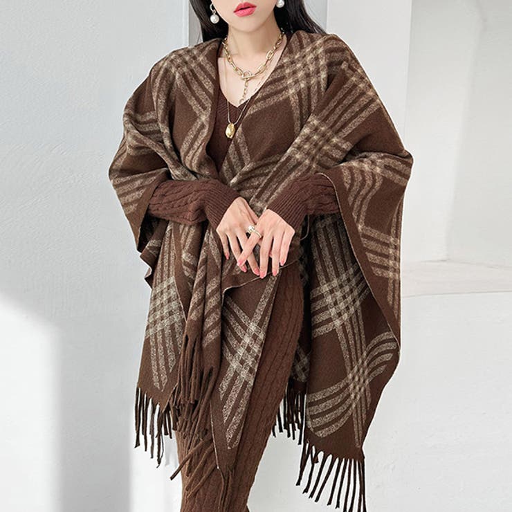 ショール ポンチョ ケープ | KawaiCat | 詳細画像9 