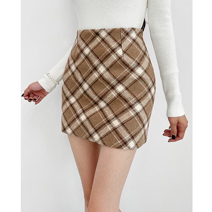 スカート レディース チェック柄 | KawaiCat | 詳細画像3 