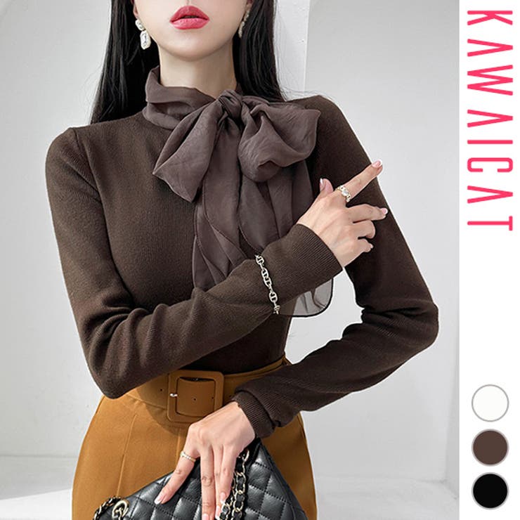 ニット トップス レディース | KawaiCat | 詳細画像1 