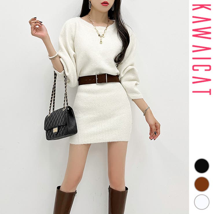 ワンピース レディース 長袖 | KawaiCat | 詳細画像1 