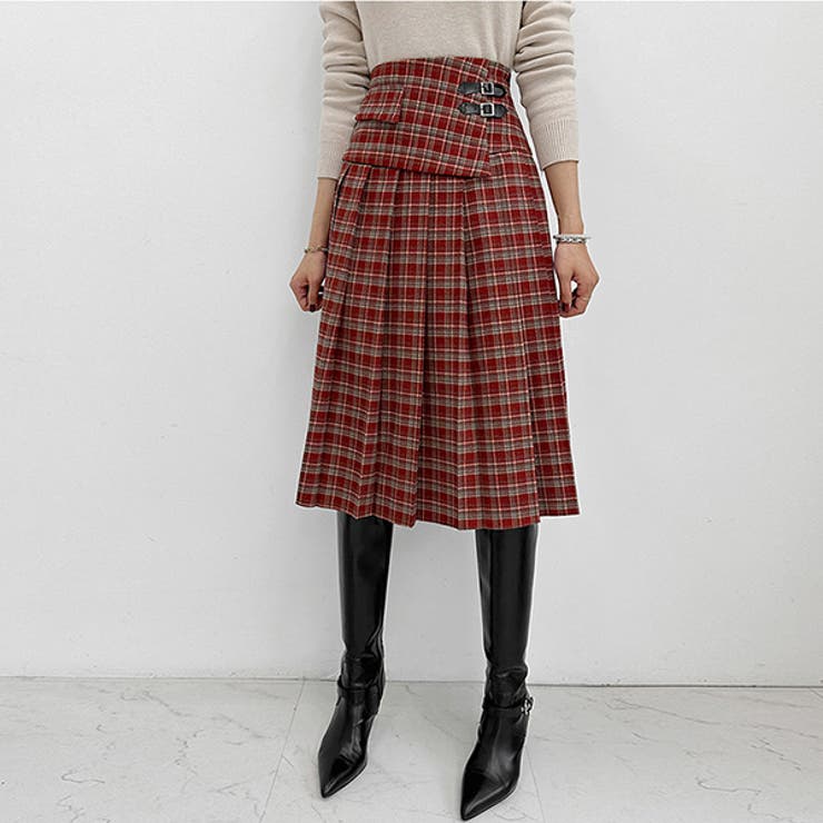 スカート レディース チェック | KawaiCat | 詳細画像6 