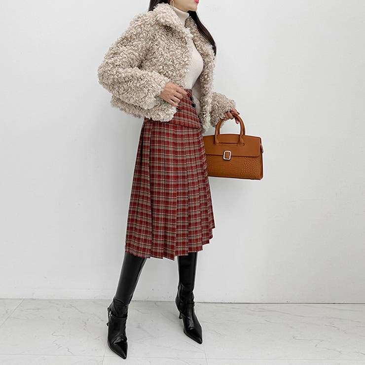 スカート レディース チェック | KawaiCat | 詳細画像8 