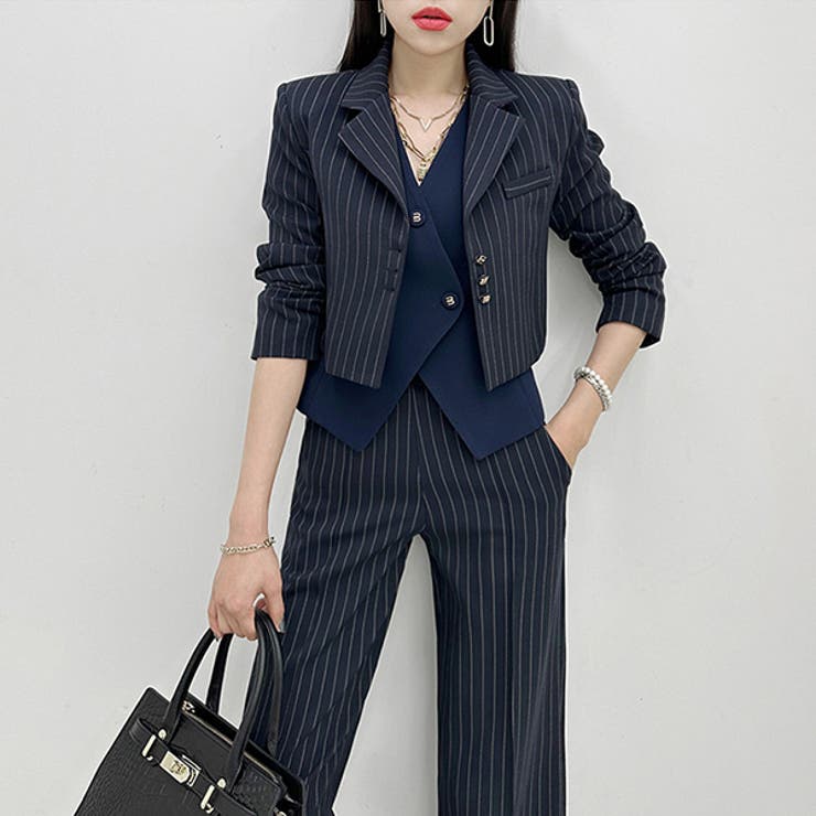 3点セット セットアップ スーツ | KawaiCat | 詳細画像8 